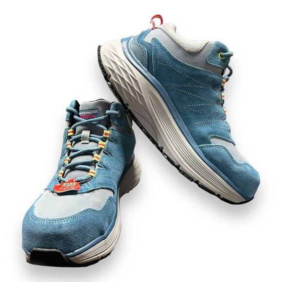 Skechers Womens Max Cushioning Arch Fit Work & Safety Boots Sz 7.5 - Picture 6 of 8